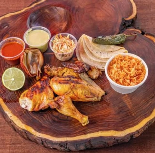1/2 Chicken Combo.